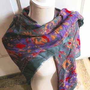 Large Italian Scarf Viscose